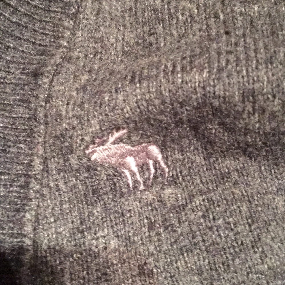 Abercrombie & Fitch Open Grey Cardigan - Picture 3 of 6